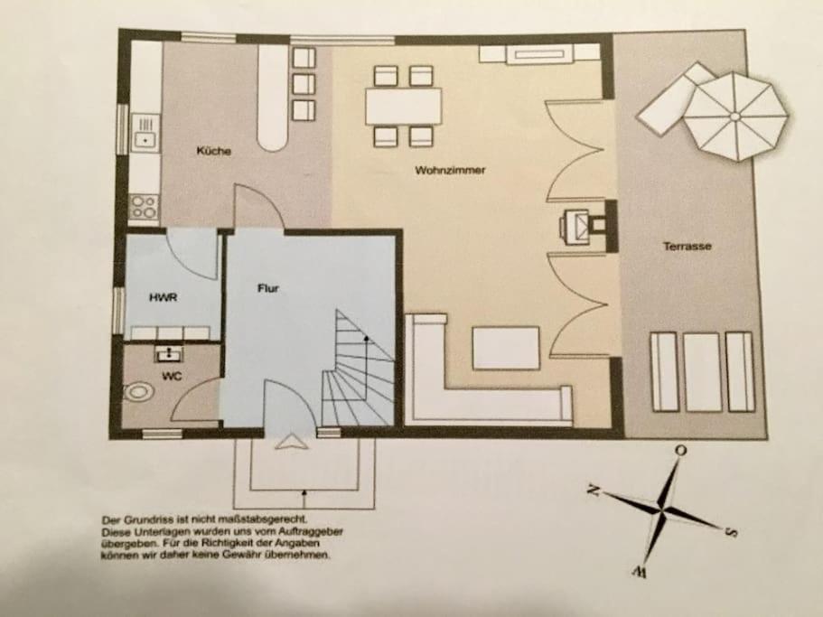 Trollhus - Grosses Familienfreundliches Ferienhaus Борн Екстериор снимка